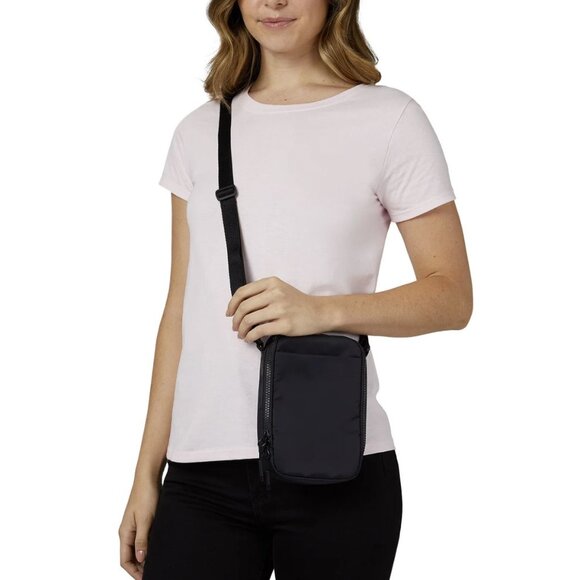 32 Degrees Women Unisex Men Crossbody Bag Black 2 pack 2 Different Sizes - Picture 4 of 7